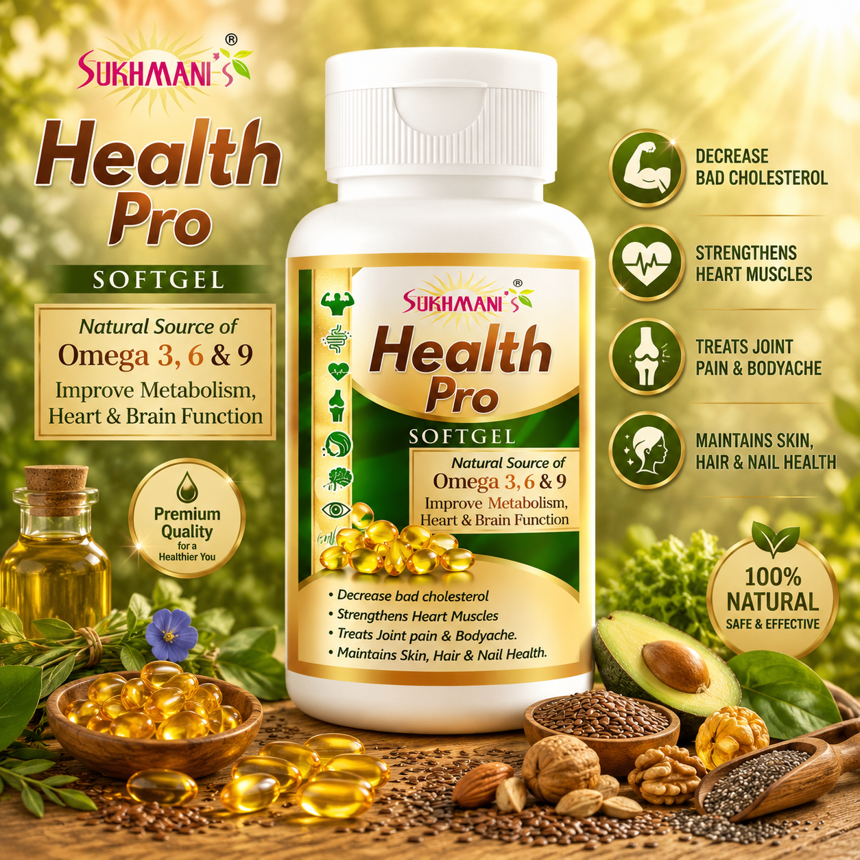 Health Pro Softgel Capsules