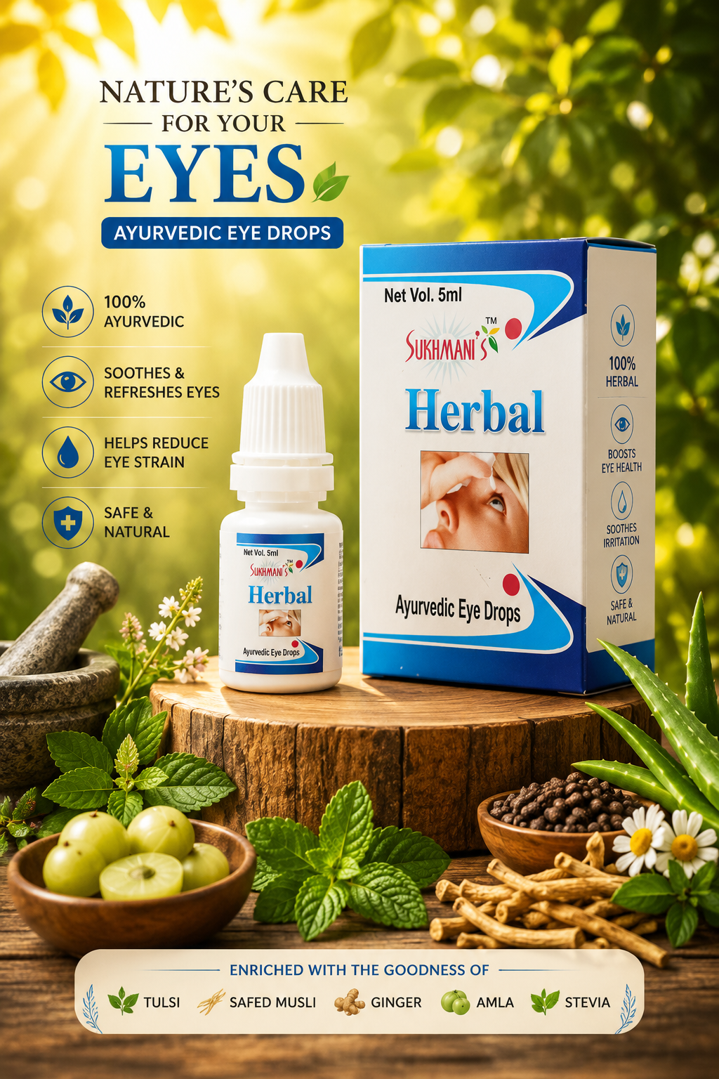 Herbal Ayurvedic Eye Drops